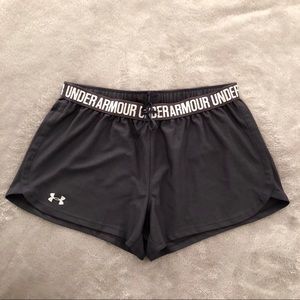 UA Gray Sport Shorts